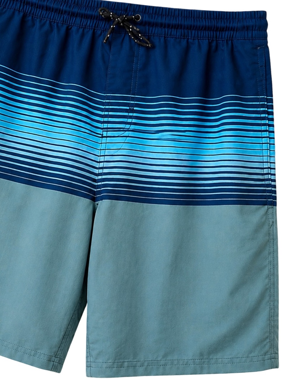 Boys Striped Swim Trunks Shorts Quick Dry UPF 50 Size XL 14/16